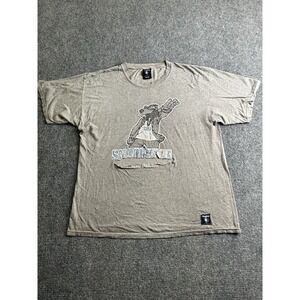 Mens Snoop Dogg Clothing Company Graphic T Shirt Gray Logo Size XL